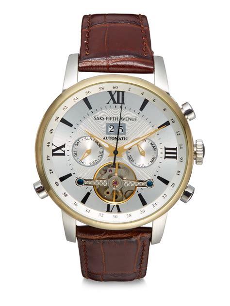 saks fifth mens watches|saks off fifth watches.